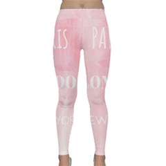 Paris, London, New York Classic Yoga Leggings by Lullaby