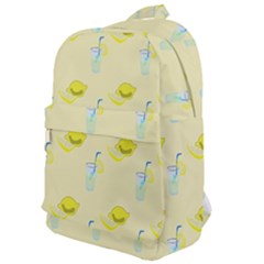 Lemonade Polkadots Classic Backpack by bloomingvinedesign