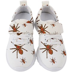 Insect Spider Wildlife Kids  Velcro Strap Shoes by Mariart