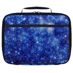 Blurred Star Snow Christmas Spark Full Print Lunch Bag by HermanTelo