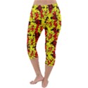 RBY-9.1 Lightweight Velour Capri Yoga Leggings View4