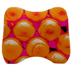 Pop Art Tennis Balls Velour Head Support Cushion by essentialimage