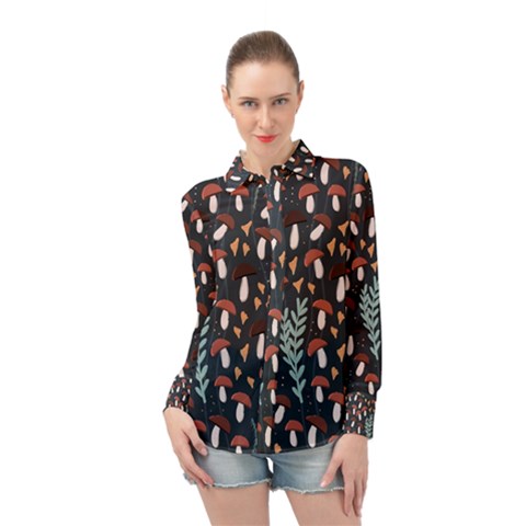 Summer 2019 50 Long Sleeve Chiffon Shirt by HelgaScand