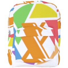 Xcoin Logo 200x200 Full Print Backpack by Ipsum