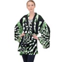 Bacteria Bacterial Species Imitation Long Sleeve Velvet Kimono  View1