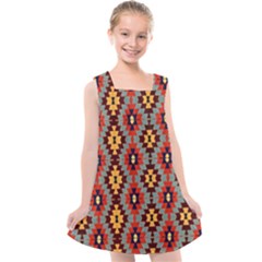 Abstract 18 Kids  Cross Back Dress by ArtworkByPatrick