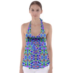 Abstract 24 1 Babydoll Tankini Top by ArtworkByPatrick