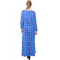 Surfer Pattern Maxi Chiffon Beach Wrap View2