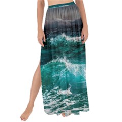 Waves 3975256 960 720 Maxi Chiffon Tie-up Sarong by vintage2030