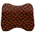 Abstract Seamless Pattern Graphic  Velour Head Support Cushion View1