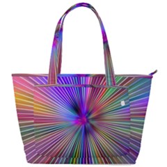 Rays Colorful Laser Ray Light Back Pocket Shoulder Bag  by Bajindul