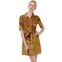 Background Music Belted Shirt Dress View1