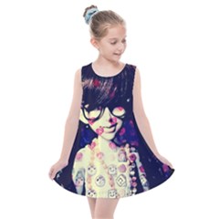 Retro Girl Kids  Summer Dress by snowwhitegirl