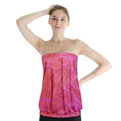 Background Abstract Texture Strapless Top by Wegoenart