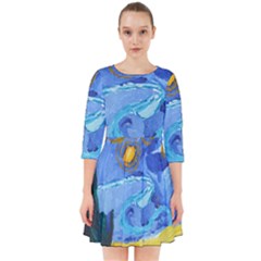 Painting Illustrations Vincent Van Gogh Smock Dress by Wegoenart