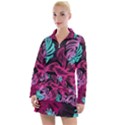 Leaves Women s Long Sleeve Casual Dress View1