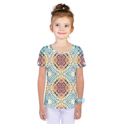 Pattern Kids  One Piece Tee by Sobalvarro