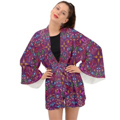 Kaleidoscope  Long Sleeve Kimono by Sobalvarro