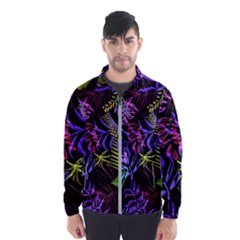 Leaves  Men s Windbreaker by Sobalvarro