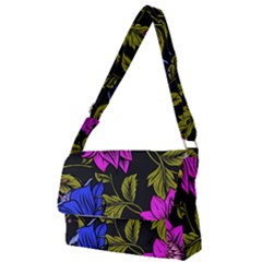 Botany  Full Print Messenger Bag by Sobalvarro