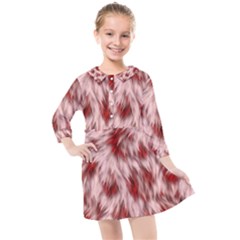 Abstract  Kids  Quarter Sleeve Shirt Dress by Sobalvarro