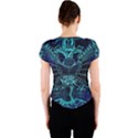 Zodiac Sign Astrology Horoscope Crew Neck Crop Top View2