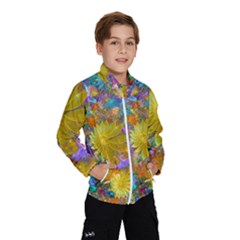 Apo Flower Power  Kids  Windbreaker by WolfepawFractals