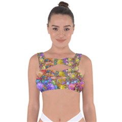 Apo Flower Power Bandaged Up Bikini Top by WolfepawFractals