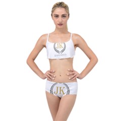 Jk Logo Layered Top Bikini Set by Jeanskings