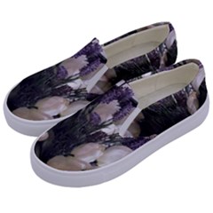 Tulips 1 1 Kids  Canvas Slip Ons by bestdesignintheworld