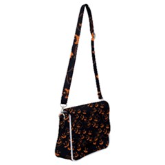 Jack O Lanterns Shoulder Bag With Back Zipper by bloomingvinedesign