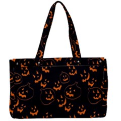 Jack O Lanterns Canvas Work Bag by bloomingvinedesign