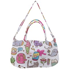 Set Kawaii Doodles Removal Strap Handbag by Vaneshart