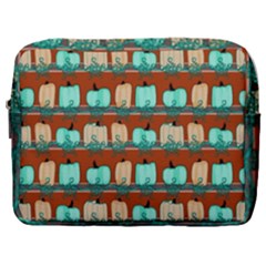 Bluegreen Pumpkins Make Up Pouch (large) by bloomingvinedesign