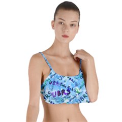 Ubrs Layered Top Bikini Top  by Rokinart