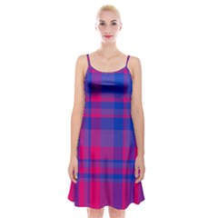 Bisexualplaid Spaghetti Strap Velvet Dress by NanaLeonti