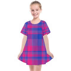 Bisexualplaid Kids  Smock Dress by NanaLeonti