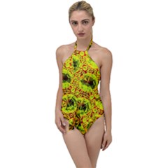 Cut Glass Beads Go With The Flow One Piece Swimsuit by essentialimage