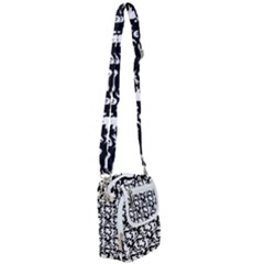 Ghosts Shoulder Strap Belt Bag by bloomingvinedesign