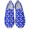 Fish Royal Blue Men s Slip On Sneakers View1