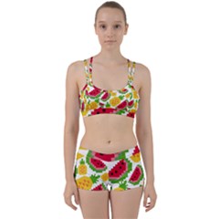 Watermelon Pattern Se Fruit Summer Perfect Fit Gym Set by Vaneshart