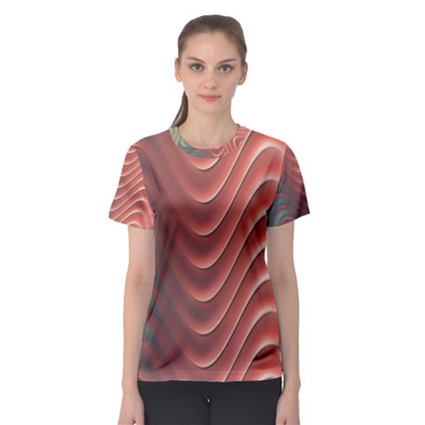 Texture Digital Painting Digital Art Women s Sport Mesh Tee by Vaneshart