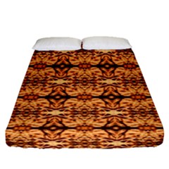 Abstract 48 Fitted Sheet (queen Size) by ArtworkByPatrick