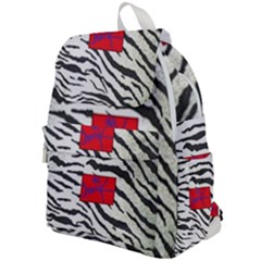 Striped By Traci K Top Flap Backpack by tracikcollection