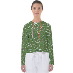 Pepe The Frog Face Pattern Green Kekistan Meme Women s Slouchy Sweat by snek