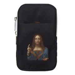 Salvator Mundi Leonardo Davindi 1500 Jesus Christ Savior Of The World Original Paint Most Expensive In The World Waist Pouch (small) by snek