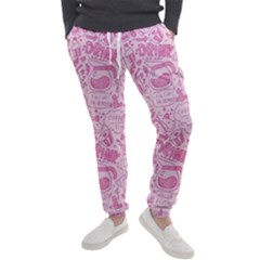 Coffee Pink Men s Jogger Sweatpants by Amoreluxe