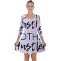 Mother Hustler Quarter Sleeve Skater Dress View1