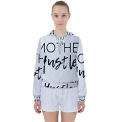 Mother Hustler Women s Tie Up Sweat by Amoreluxe