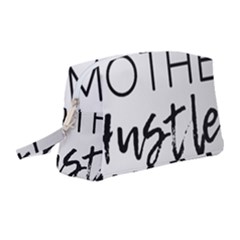 Mother Hustler Wristlet Pouch Bag (medium) by Amoreluxe